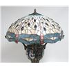 Image 2 : Tiffany Studios Reproduction Dragon Fly Table Lamp