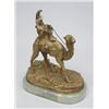 Image 1 : "Mehariste", Bronze & Bone Sculpture