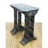 Image 3 : Nest of 4 Chinese Export Gilt Black Lacquer Tables
