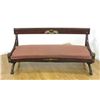 Image 2 : 19th C. Empire Style Ormolu & Mahogany Hall Bench