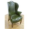 Image 2 : George III Mahogany Wing Armchair