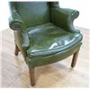 Image 3 : George III Mahogany Wing Armchair