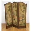 Image 1 : 3 Panel Carved Walnut Dressing Screen