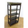Image 2 : Mahogany Etagere with Brass Gallery