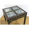 Image 3 : Chinese Marble Inset Table with Inlay