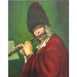 Attributed to Mary Roberts Egert, "The Flutist"