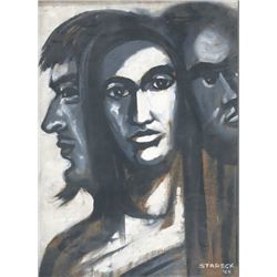 Edgar A. Stareck, "Faces"