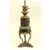 Image 3 : Pair of 19th C. French Bronze & Ormolu Oil Lamps