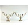 Image 1 : Pair of 19th Century Gilt Brass Candelabra