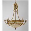 Image 1 : Louis XVI Style Ormolu 6 Light Chandelier