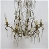 Image 2 : Louis XV Style Gilt Metal & Cut Glass Chandelier