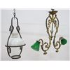 Image 1 : 2 Victorian Metal Chandeliers