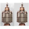 Image 1 : Pair of Middle Eastern Style Gold Painted Lanterns
