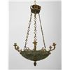 Image 1 : Empire Style Ormolu & Patinated Bronze Chandelier