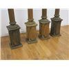 Image 2 : Set of 4 Wood Columns & Valance