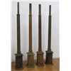 Image 7 : Set of 4 Wood Columns & Valance