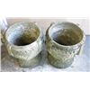 Image 3 : 2 Pair Cement Jardinieres