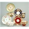 Image 1 : Various Continental porcelain tea and coffee wares, comprising: a Dresden decorated (A. Lamm) cab...