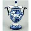 Image 1 : A small Bird's Nest pattern pot pourri vase probably by Dawson & Co. of Sunderland, with scroll m...