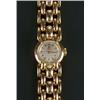 Image 1 : Omega, a lady's Swiss 14ct rose gold round bracelet watch, circa 1960. no.10789826, silvered dial...