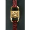 Image 1 : Jaeger-le-Coultre, a lady's Drivers style 18ct gold rectangular wristwatch, circa 1960, ref.1670,...