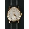 Image 1 : Longines, a gentleman's 9ct gold round wristwatch, circa 1969, no.336158, white dial with raised...