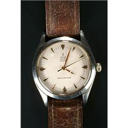 Tudor, Oyster Royal, a gentleman's stainless steel wristwatch, circa 1950, no.386049, ref; 7934,...