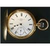 Dent, 33 Cockspur Street, London, an 18ct gold half hunter cased keyless pocket watch, no.30593,...