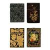 Image 1 : Six card cases, comprising; a late 19th century Japanese lacquered case, decorated with flowers a...