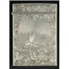 Image 1 : A Victorian Scottish silver card case, the front engraved with a view of Dunegan Castle, Skye, wi...