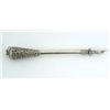 Image 1 : A 19th century Russian Judaic yad, the tapering baton with a cyrillic inscription and a hand term...