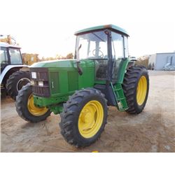 JOHN DEERE 6605 MFWD FARM TRACTOR, S/N 335393, 3 PTH, PTO, 1 HYD REMOTE, ECAB W/AIR