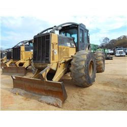 CAT 525C GRAPPLE SKIDDER, S/N 52500888 (10 YR) DUAL ARCH, WINCH, ECAB W/AIR, 30.5L32 TRIES