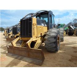 CAT 525C GRAPPLE SKIDDER, S/N 52500303 (06 YR) DUAL ARCH, WINCH, ECAB W/AIR, 30.5L-32 TIRES, METER R