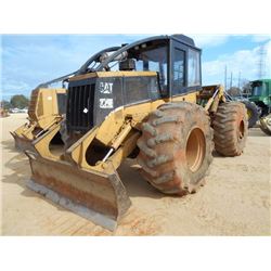 CAT 525 GRAPPLE SKIDDER, S/N 1DN01132 (97 YR) SINGLE ARCH, WINCH, ECAB W/AIR, 30.5L-32 TIRES