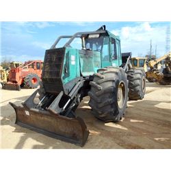 TIMBERJACK 460 GRAPPLE SKIDDER, S/N 995994, DUAL ARCH, WINCH, ECAB W/AIR, 30.5L32 TIRES