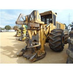 TIGERCAT 724E FELLER BUNCHER, S/N 7242016 (11 YR) TIGERCAT DW5502 SAWHEAD, ECAB W/AIR, 67X34.00-25 T