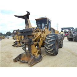 TIGERCAT 724D FELLER BUNCHER, S/N 7240327, SAWHEAD, ECAB W/AIR, 34.5-32 TIRES, METER READING 17,851 