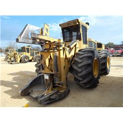 TIGERCAT 720E FELLER BUNCHER, S/N 4951 (11 YR) SAWHEAD, ECAB W/AIR, 3.5-32 TIRES, METER READING 7,75
