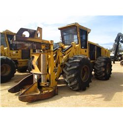 TIGERCAT 720D FELLER BUNCHER, S/N 3642 (02 YR) DW 5602 720 SAW HEAD, ECAB W/AIR, 28L-26 TIRES, METER