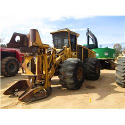 TIGERCAT 720B FELLER BUNCHER, S/N 7202518 (2000 YR) SAW HEAD, ECAB W/AIR, 67-34-46 TIRES, METER READ
