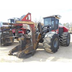 PRENTICE 2570 FELLER BUNCHER, S/N 19899 (10 YR) SH56 PRENTICE SAW HEAD, ECAB W/AIR, 28L-26 TIRES, ME