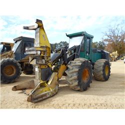 TIMBERJACK 740 FELLER BUNCHER, S/N 002117 (02 YR) TIMBERJACK FD22 SAW HEAD, ECAB W/AIR, 28L-26 TIRES