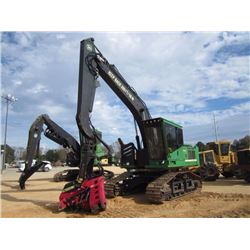 JOHN DEERE 2154D PROCESSOR, S/N 210043, WARATAH 6225B HEAD, ECAB W/AIR, METER READING