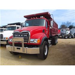 2005 MACK CV713 T/A DUMP, S/N 1M2AG11C95M023304, AMI 370 HP MACK ENG, 10 SPD TRANS, 46K REARS, 18K F