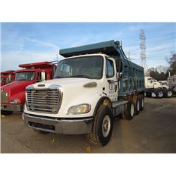 2005 FREIGHTLINER TRI-AXLE DUMP, S/N AFVHC5CV65H66143, MERCEDES BENZ 450 HP DIESEL ENG, 8LL TRANS, 4
