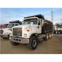 2006 INTERNATIONAL 5500I TRI-AXLE DUMP, S/N 1HTXLAPT16J218191, 475 HP CUMMINS DIESEL ENG, 8 SPD TRAN