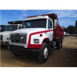 1994 FREIGHTLINER FL106 T/A DUMP, S/N 1FUY8HCB5RL578347, DETROIT DIESEL SERIES 50 ENG, 10 SPD TRANS,