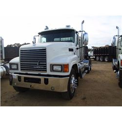 2012 MACK CHU 613 T/A TRUCK TRACTOR, S/N 1M1AN07Y2CM009846, MP8 445C MACK DIESEL ENG, 10 SPD TRANS, 