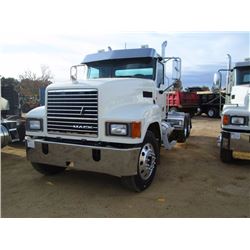 2012 MACK CHU613 T/A TRUCK TRACTOR, S/N 1M1AN07YXCM010307, MACK MP8-455C ENG, 13 SPD TRANS, 38K REAR